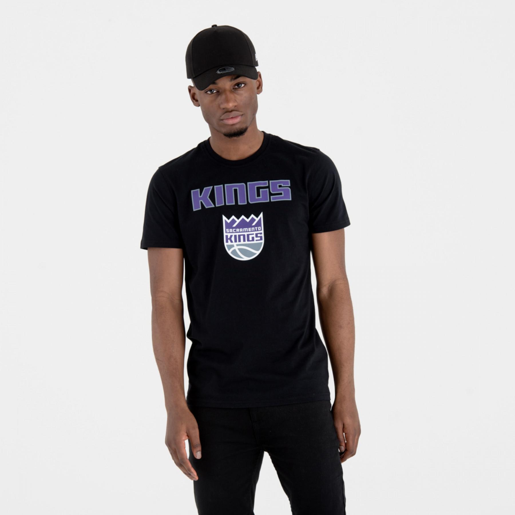 T-shirt med logotyp Sacramento Kings