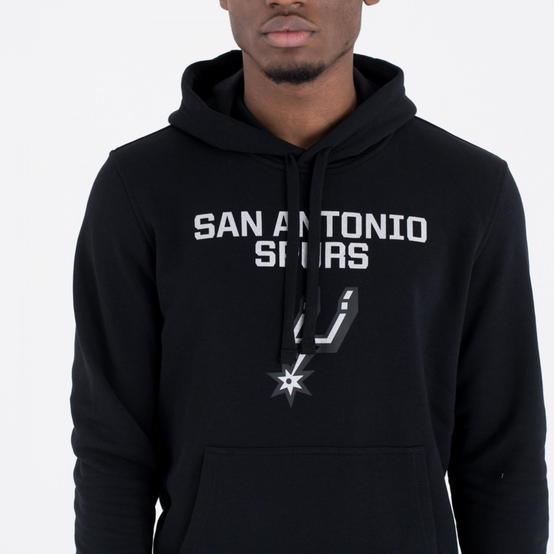 Huvtröjor New Era avec logo de l'équipe San Antonio Spurs