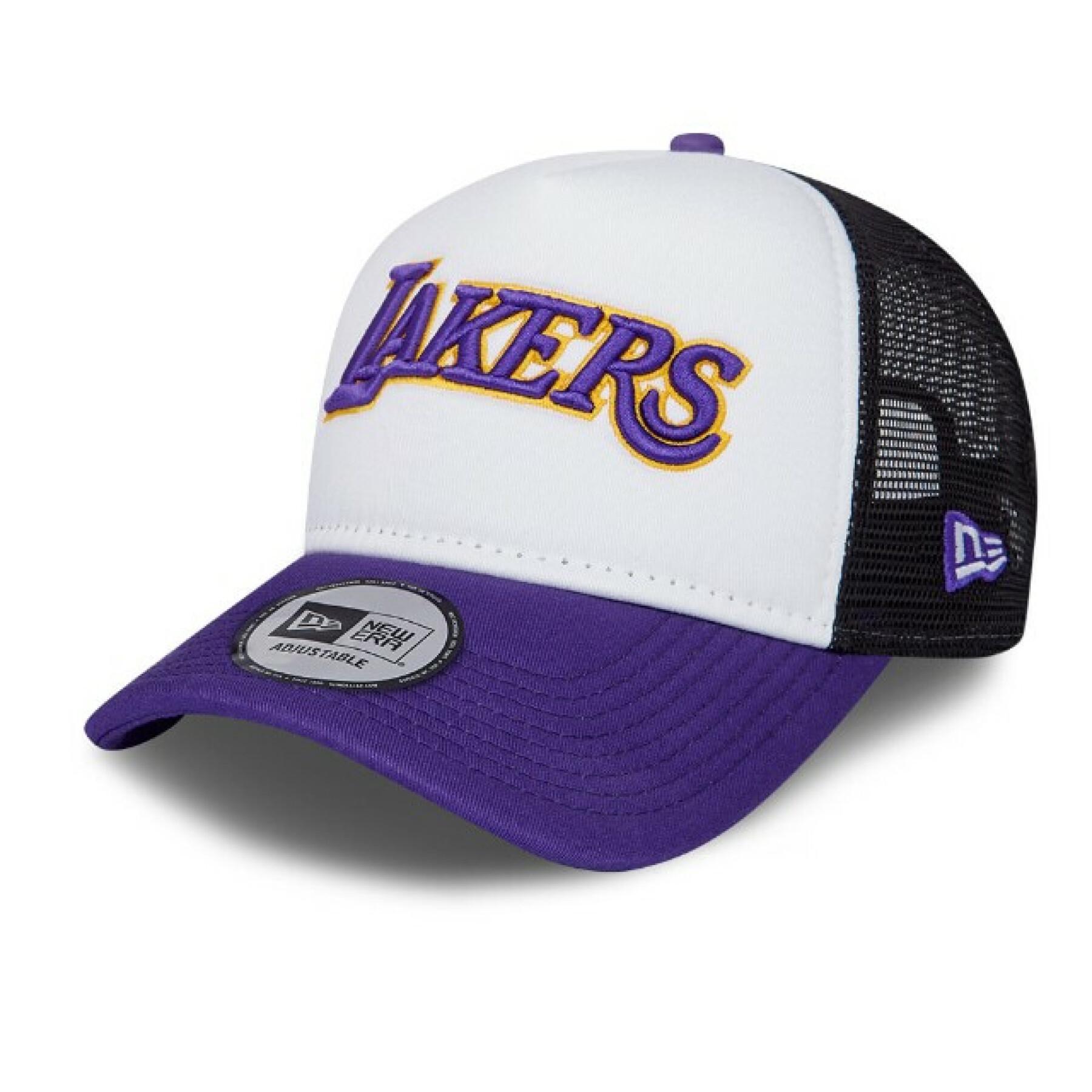 Kapsyl New Era Lakers Team Trucker
