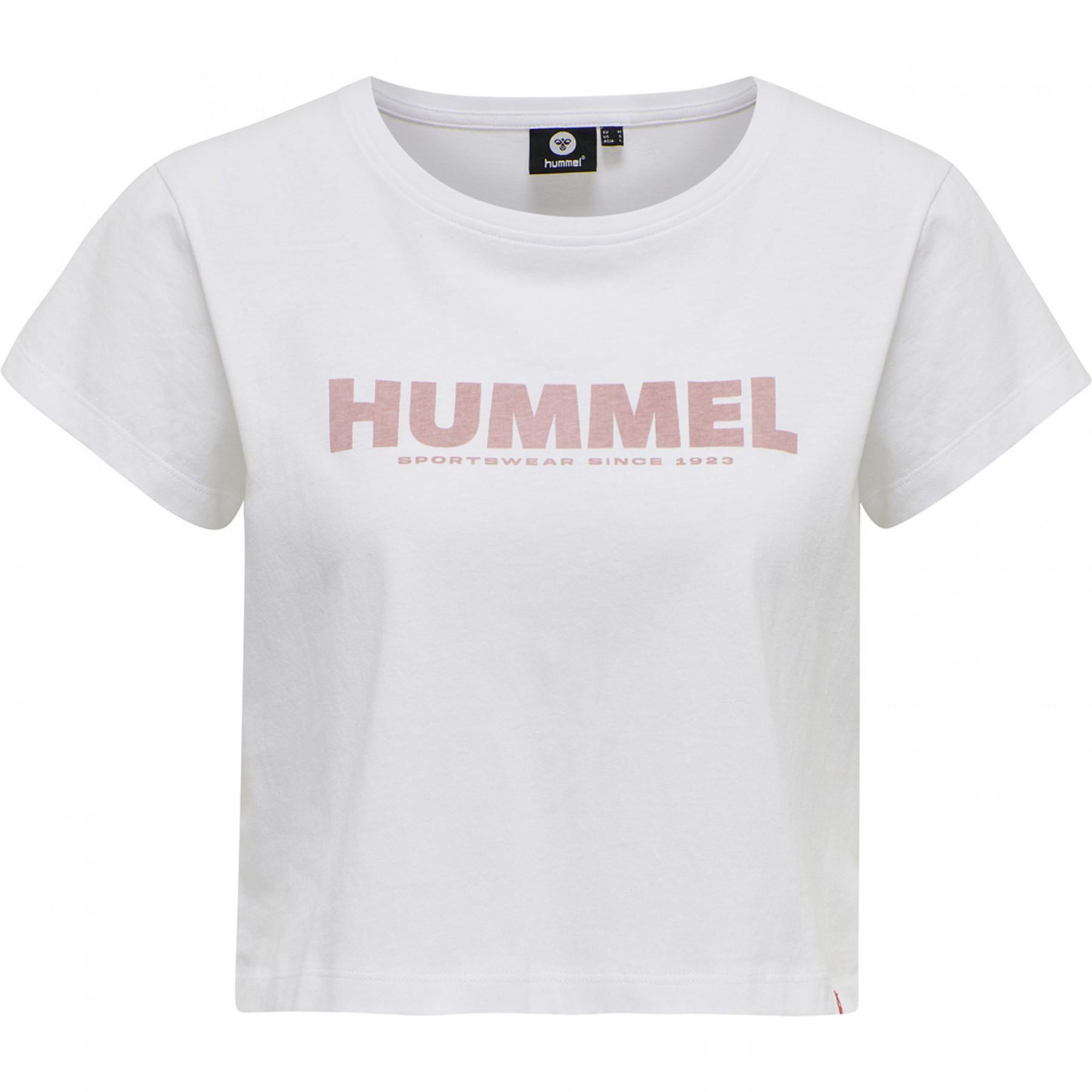 T-shirt för kvinnor Hummel hmlLEGACY cropped