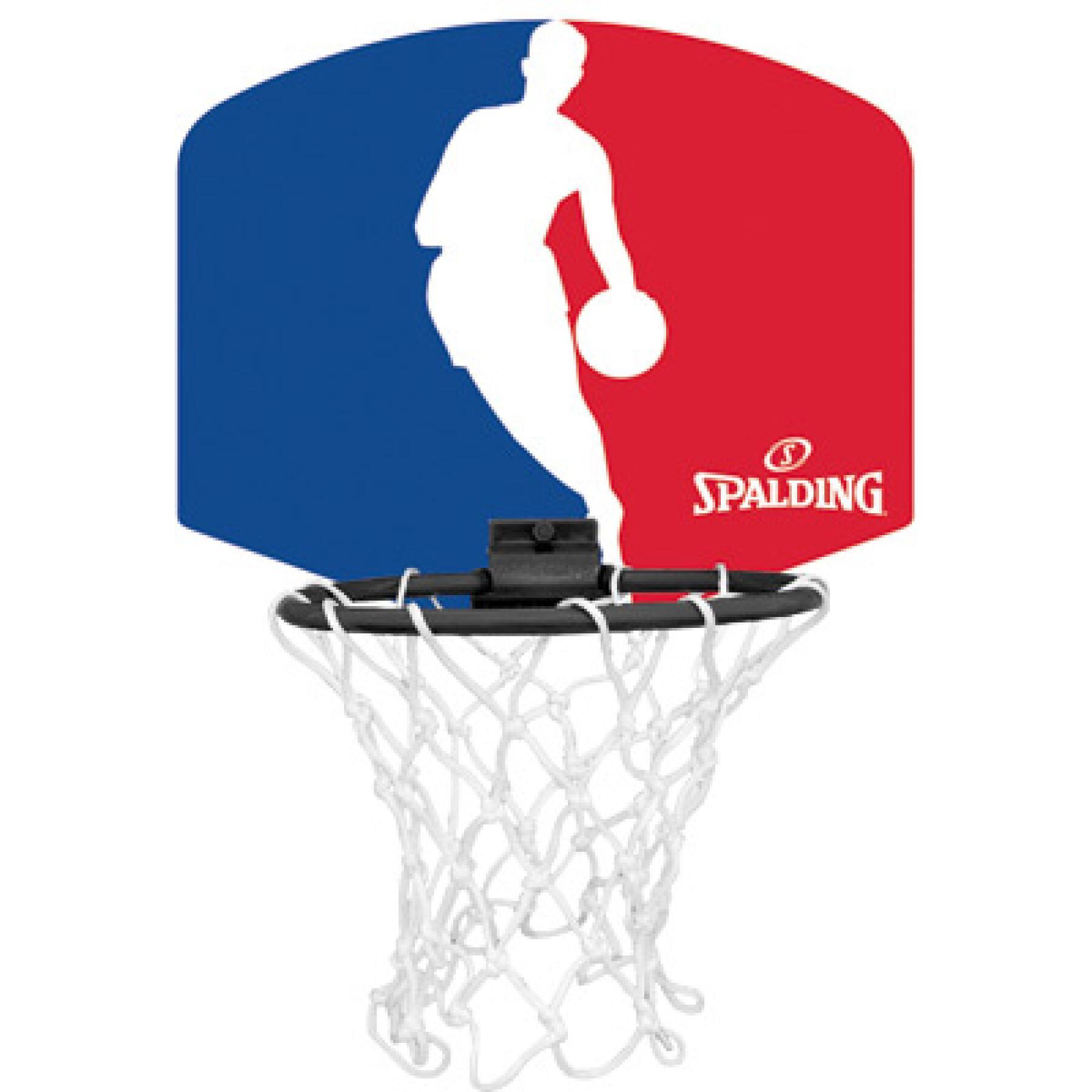 Mini basketkorg Spalding logoman