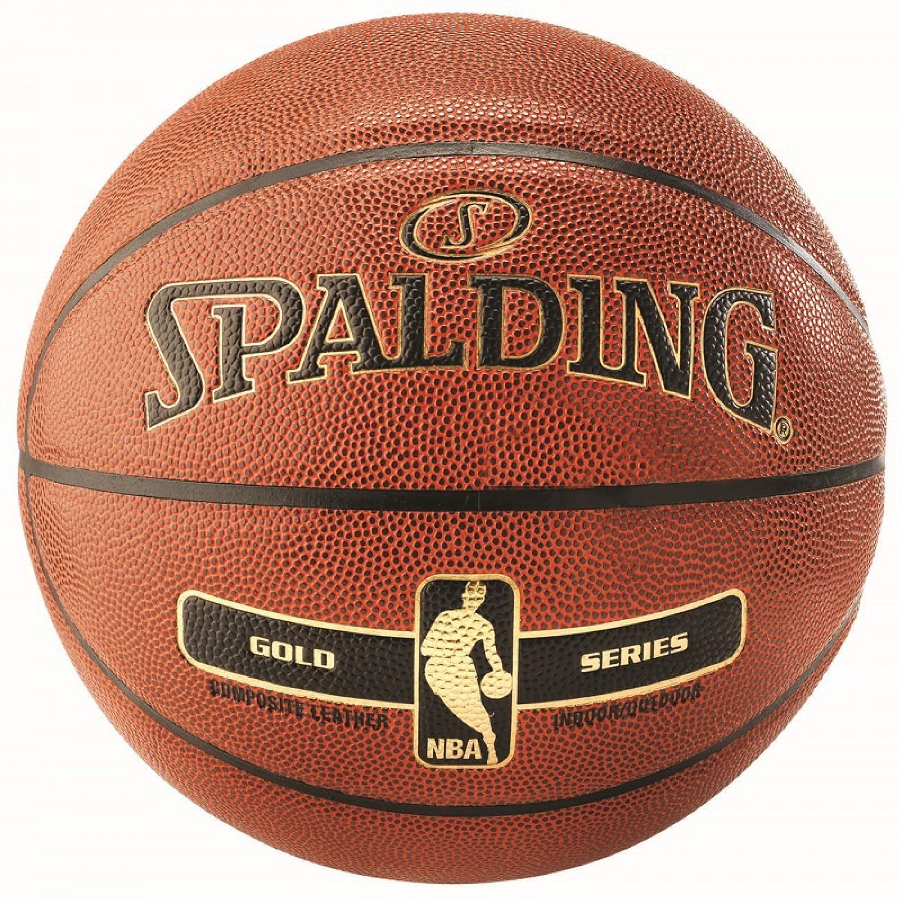 Ballong Spalding NBA Gold