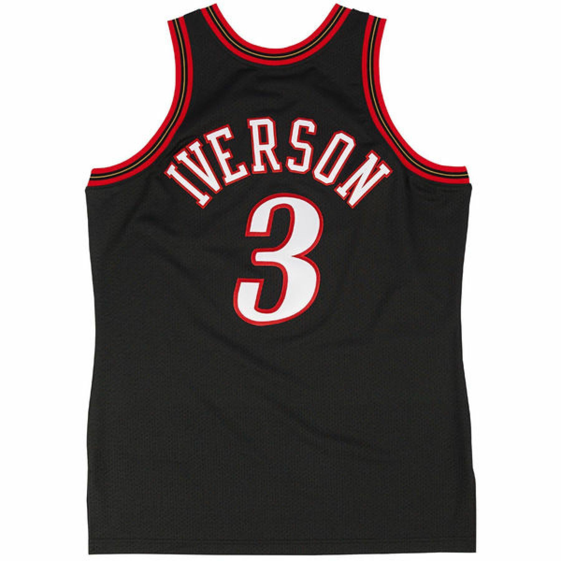 Autentisk tröja Philadelphia 76ers Allen Iverson #3 1997/1998