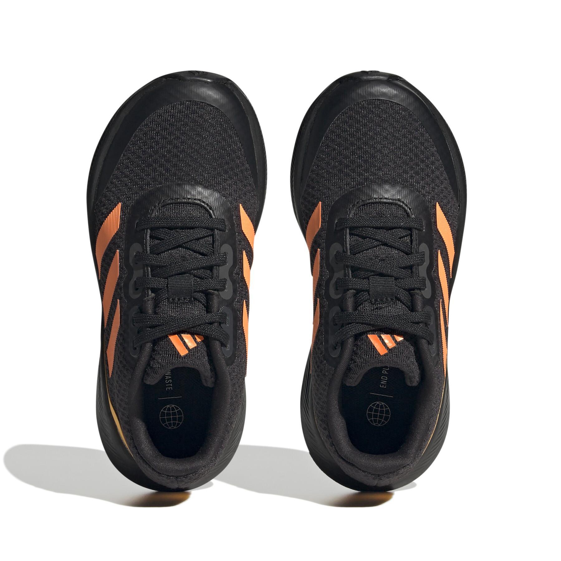 Löparskor med snörning för barn adidas RunFalcon 3