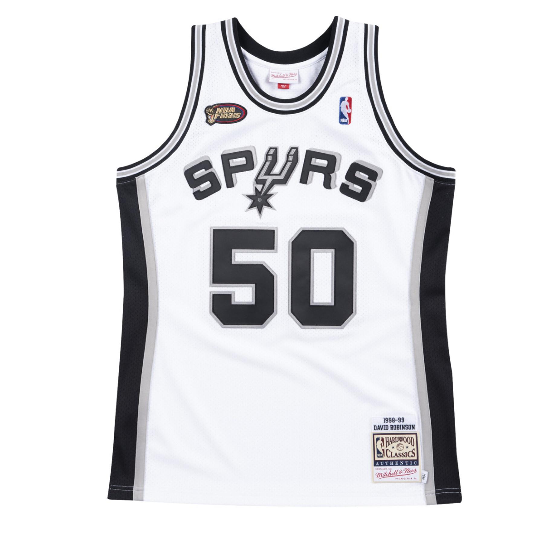 Hemma tröja San Antonio Spurs finals David Robinson 1998/99