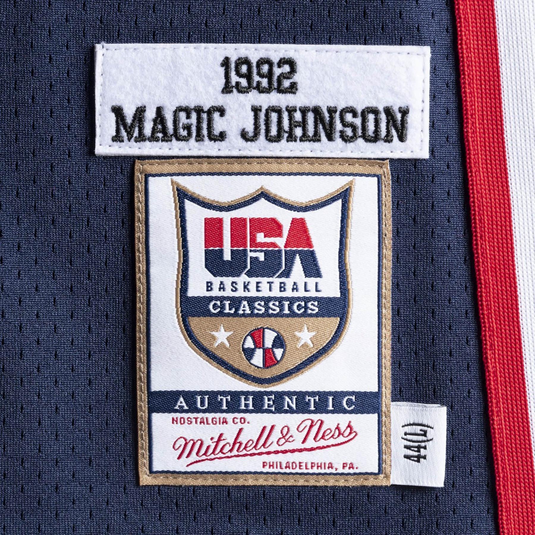 Autentisk lagtröja USA nba Magic Johnson