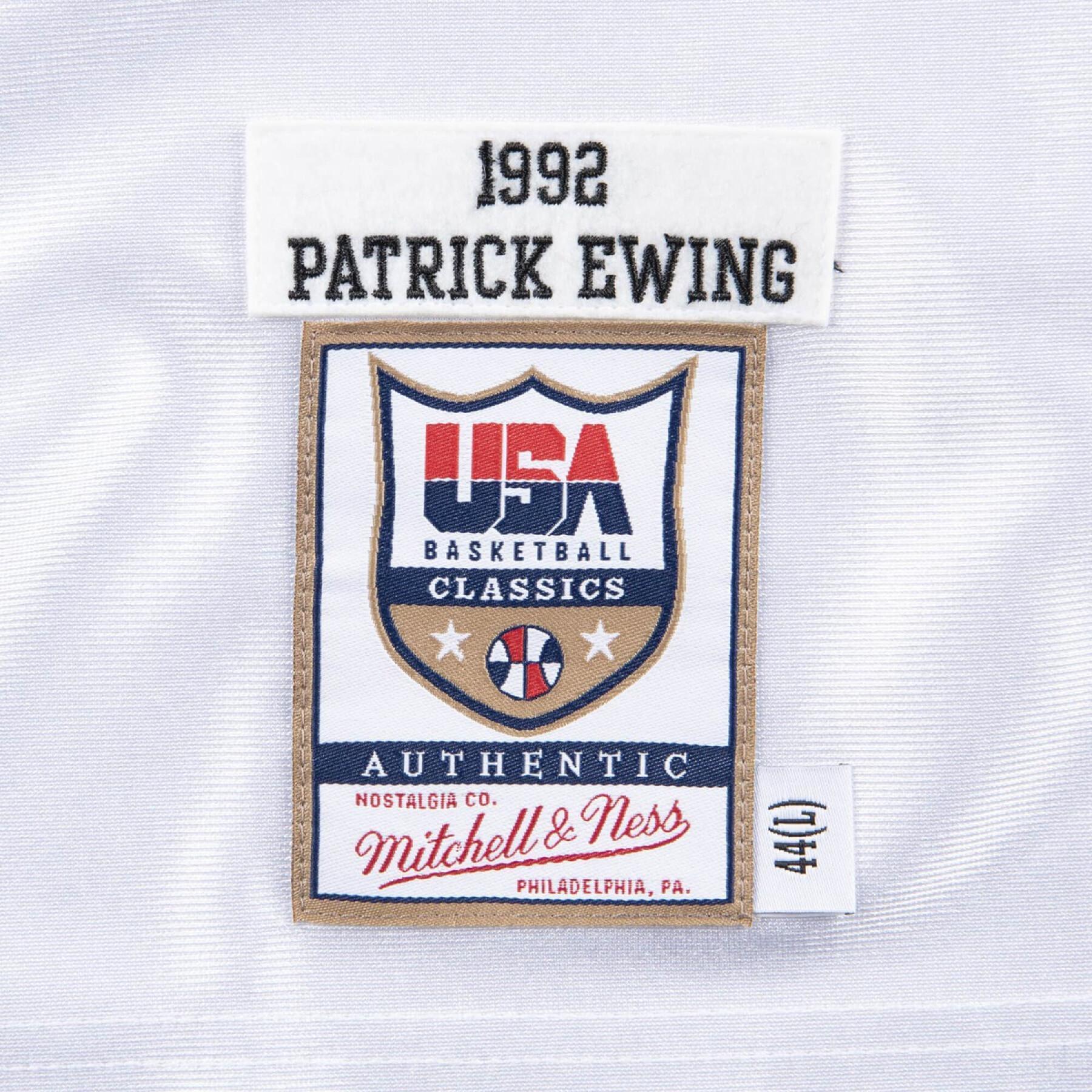 Autentisk lagtröja USA Patrick Ewing