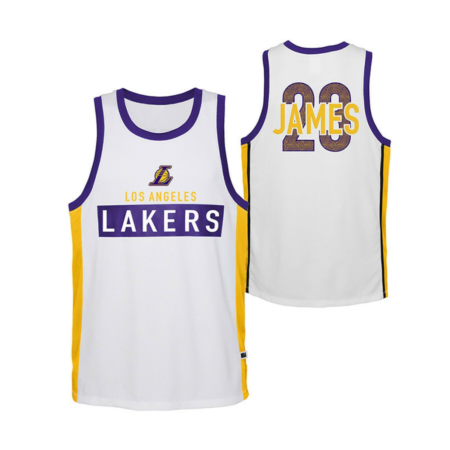 Tröja för barn Los Angeles Lakers Dominate Shooters Lebron James