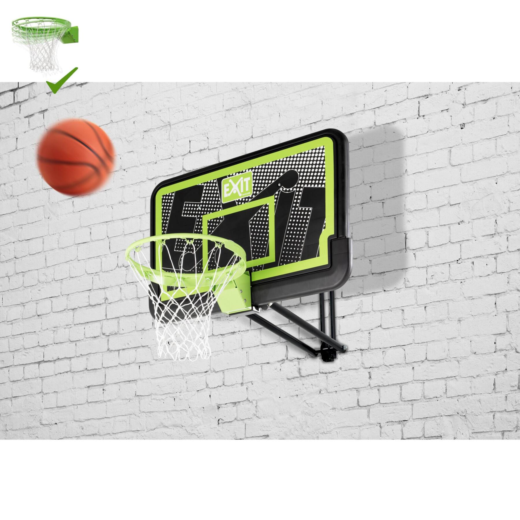 Basketkorg för väggmontering med dunkring Exit Toys Galaxy