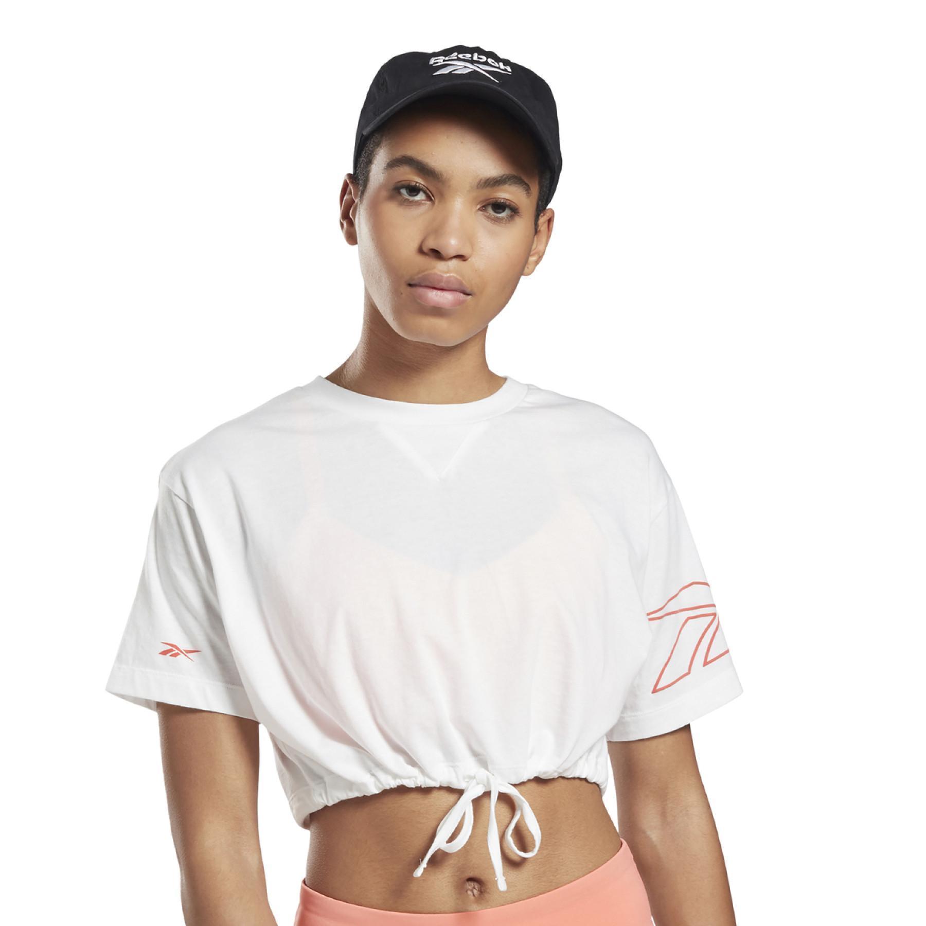 T-shirt för kvinnor Reebok MYT Cropped