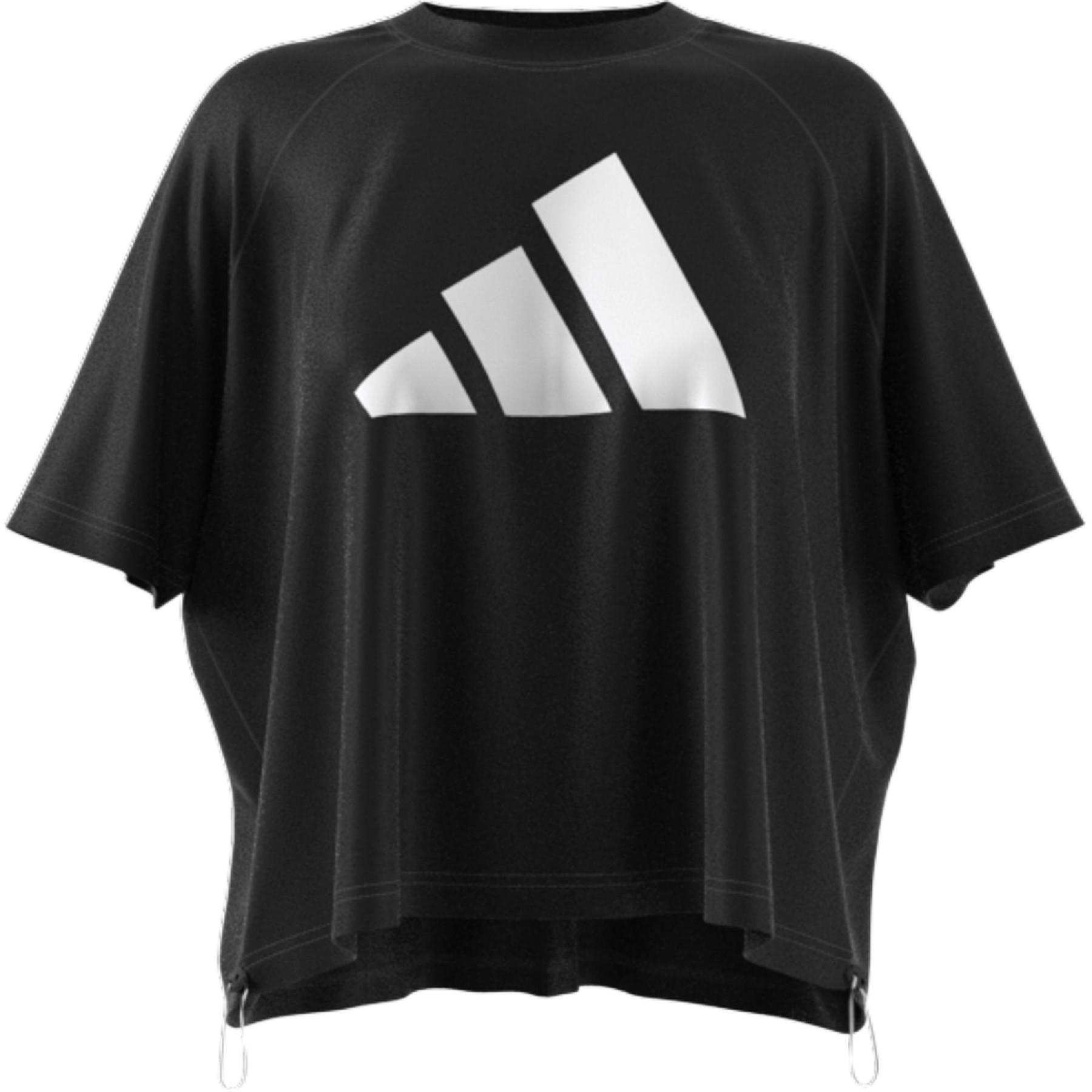 T-shirt för kvinnor adidas Sportswear Adjustable Badge of Sport