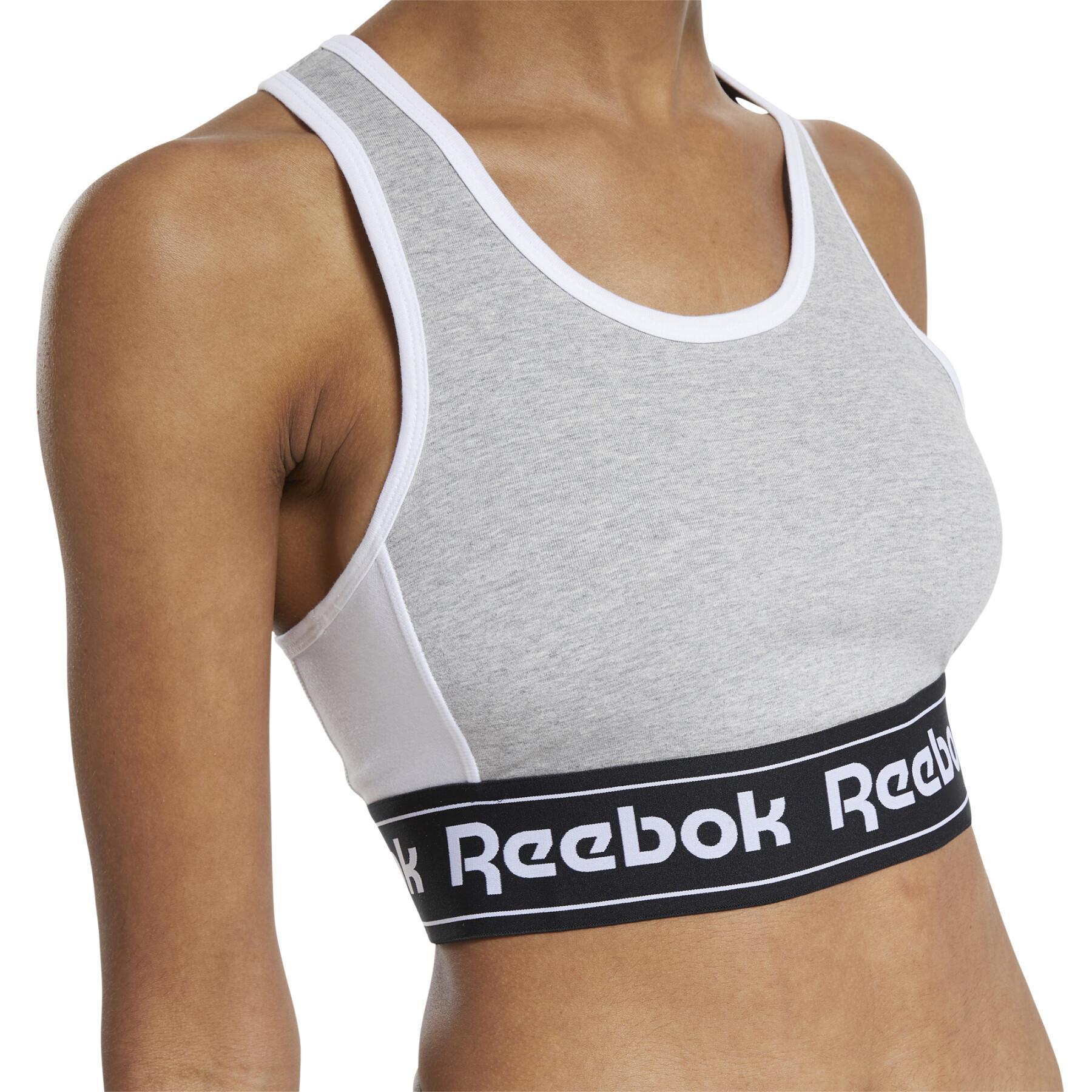 Behå för kvinnor Reebok Training Essentials Linear Logo