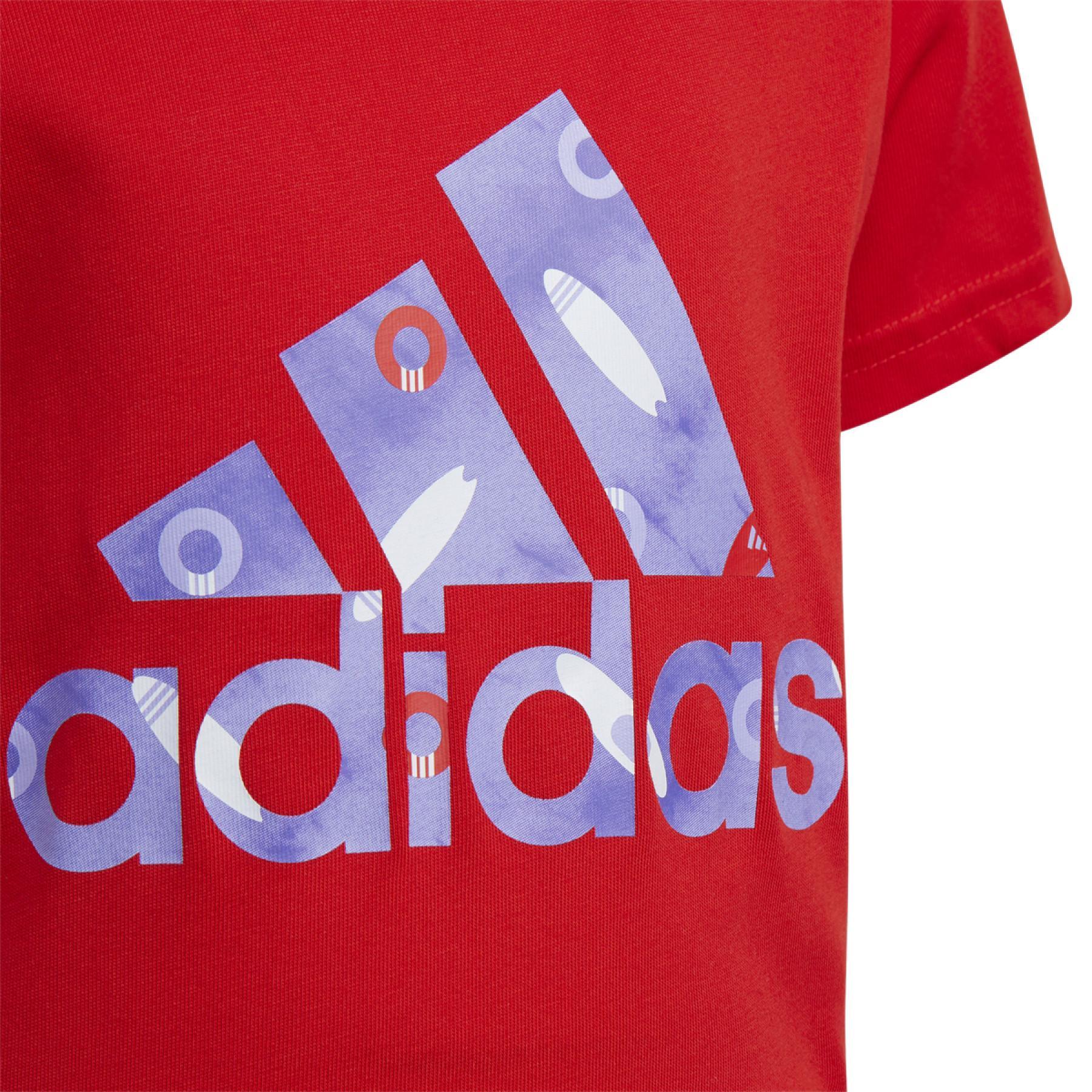 T-shirt för barn adidas Badge of Sport