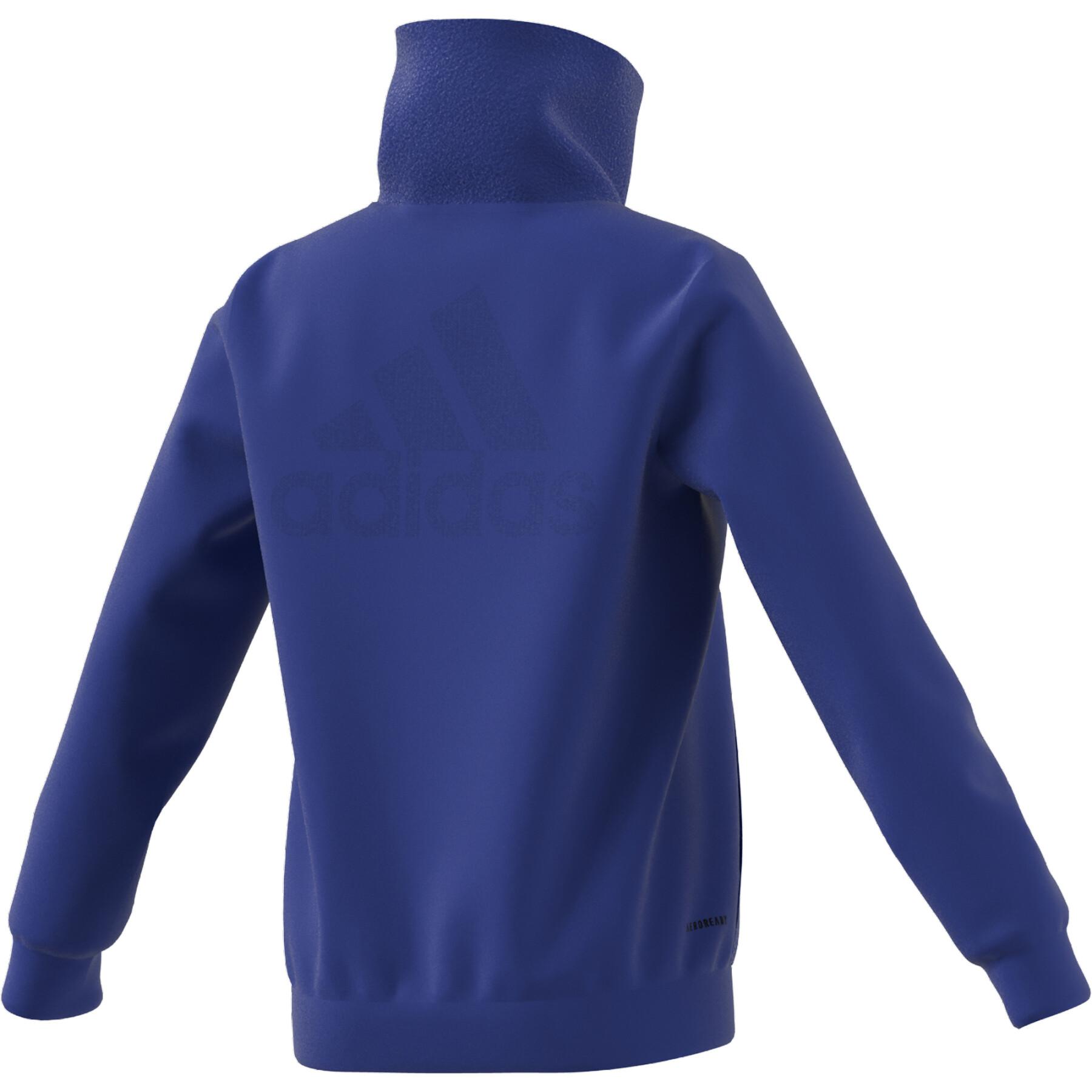Sweatshirt för barn adidas Designed to Move Fleece Half Zip(Gender Neutral)