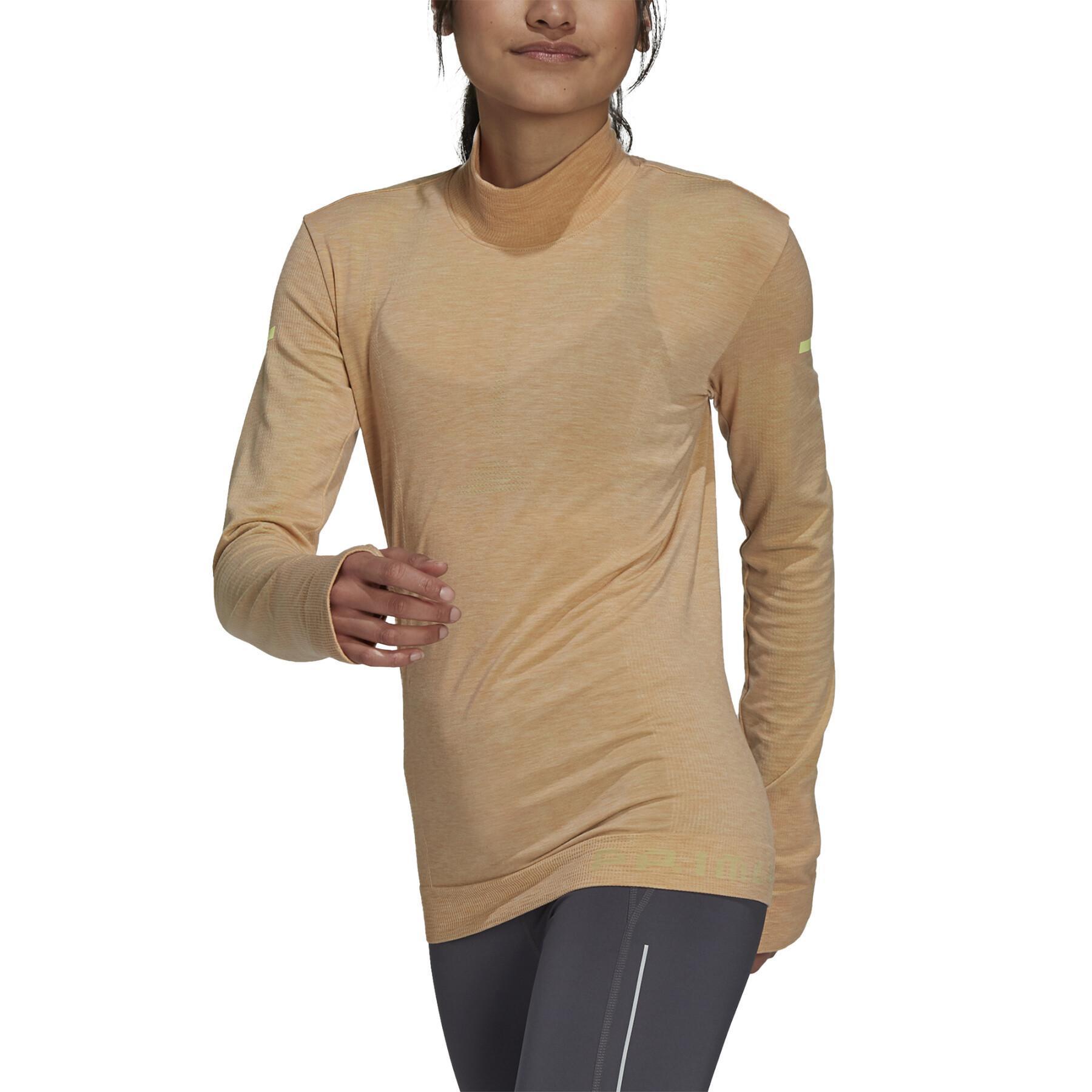 Sweatshirt för kvinnor adidas Primeknit Running Mid-Layer