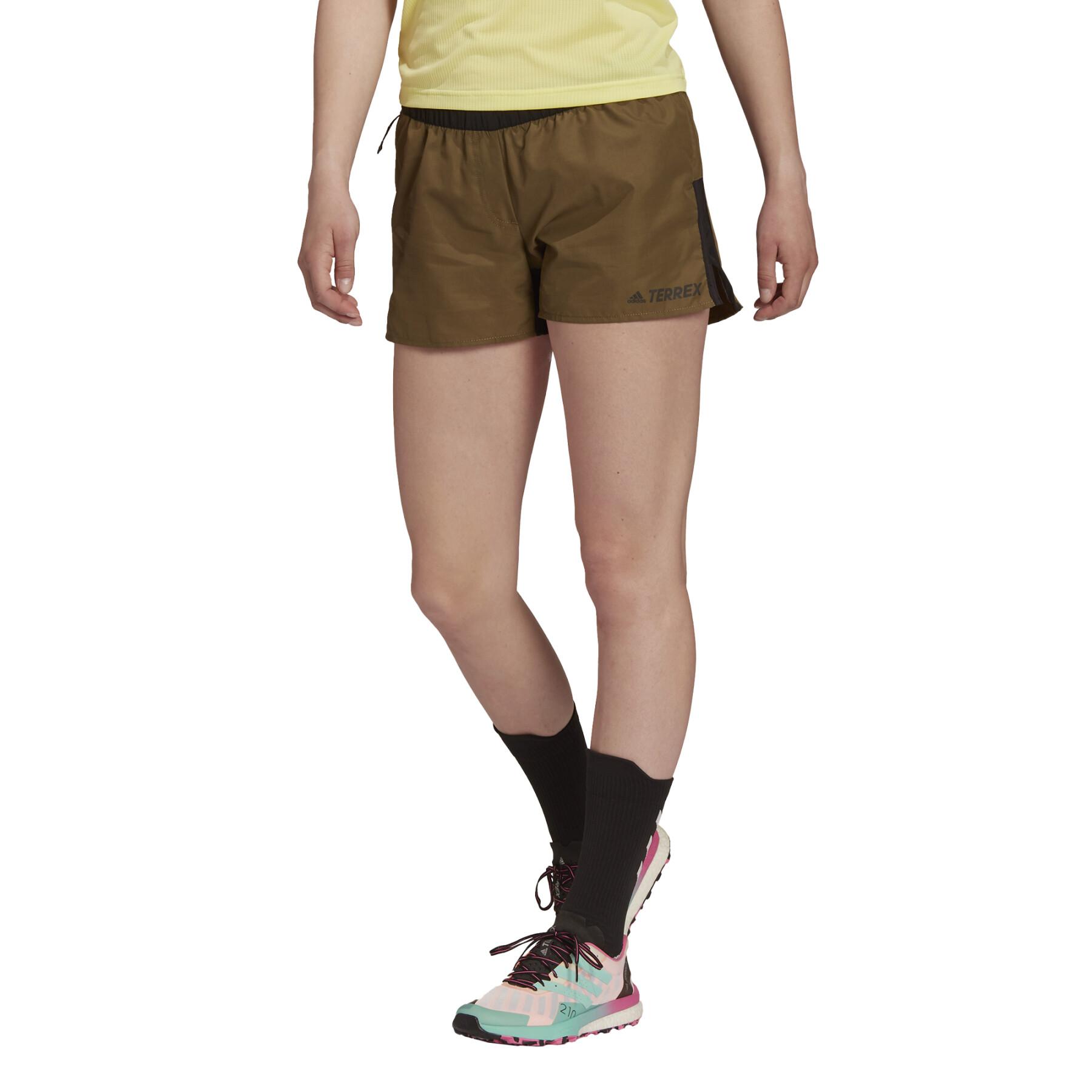 Shorts för kvinnor adidas Terrex Primeblue Trail Running