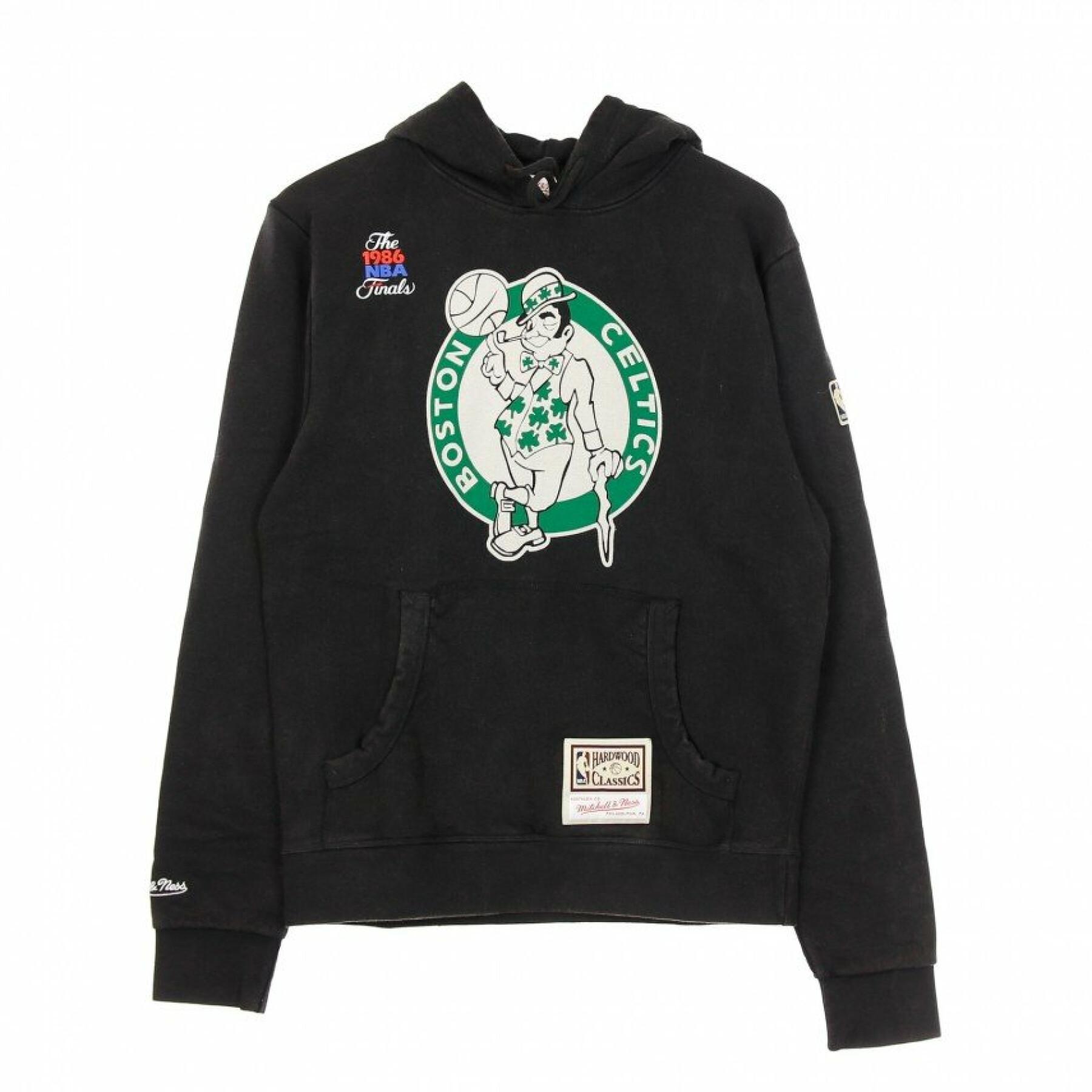 Sweatshirt med huva Mitchell & Ness Boston Celtics