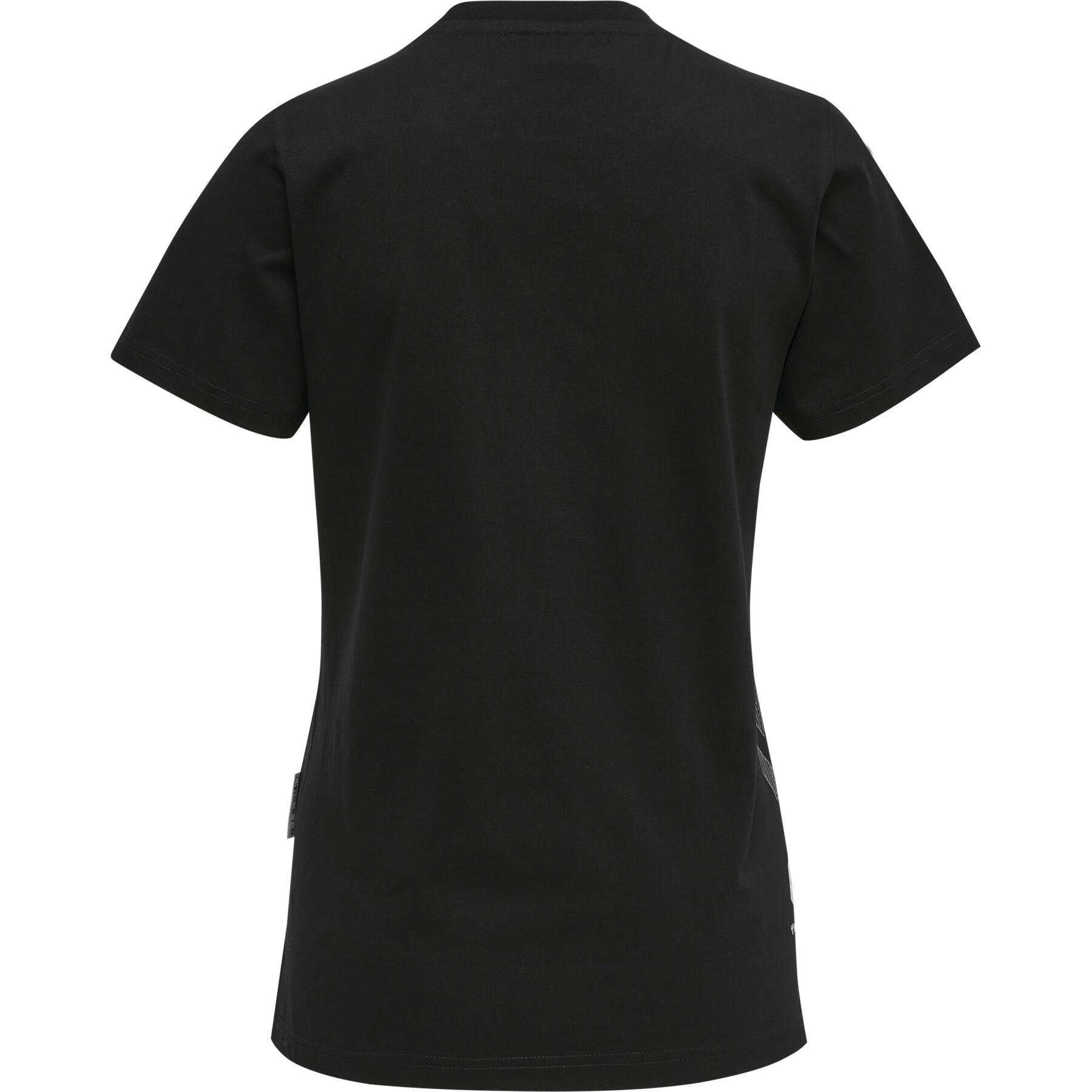 T-shirt i bomull för kvinnor Hummel Move Grid
