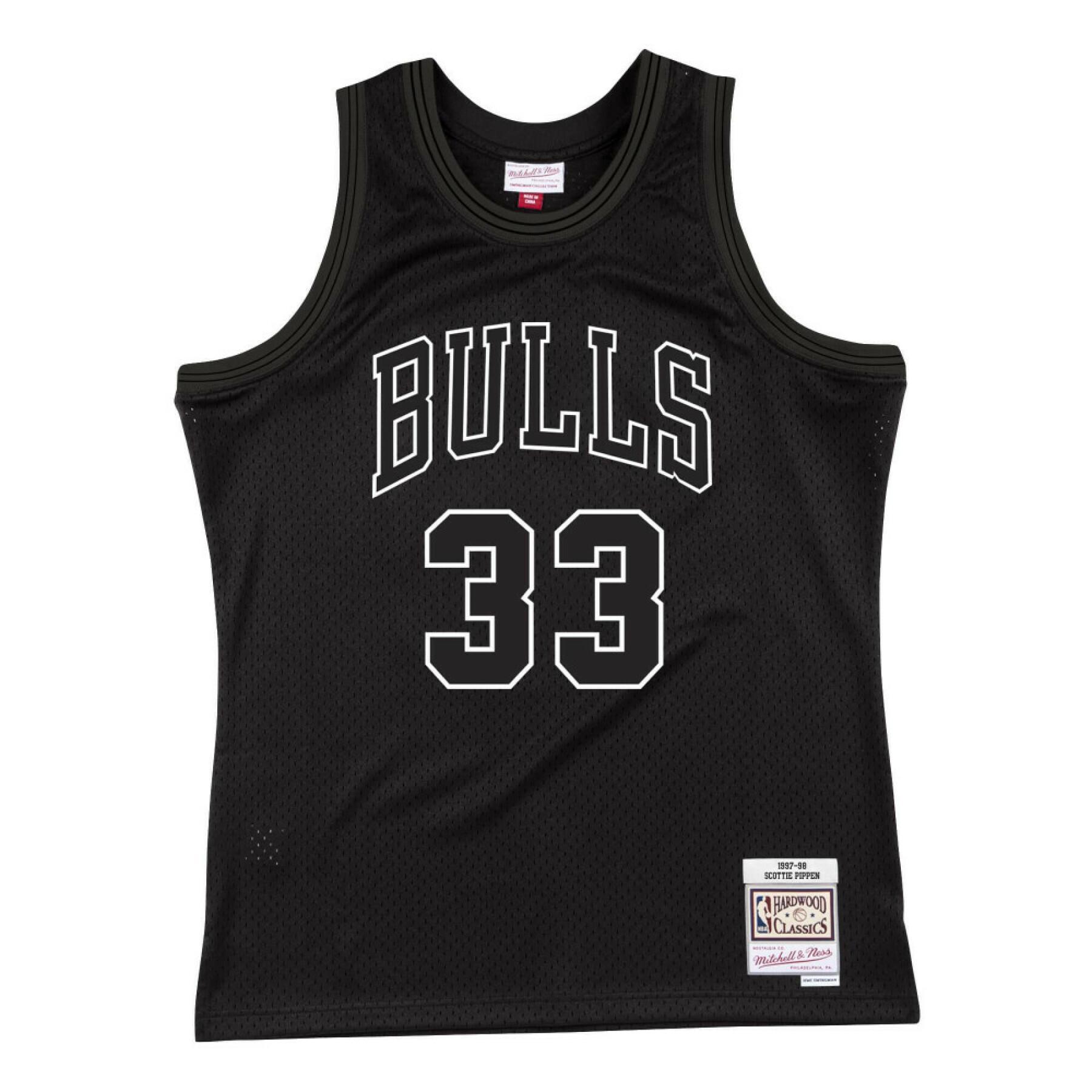 chicago bulls '97 vit logo scottie pippen nba-tröja