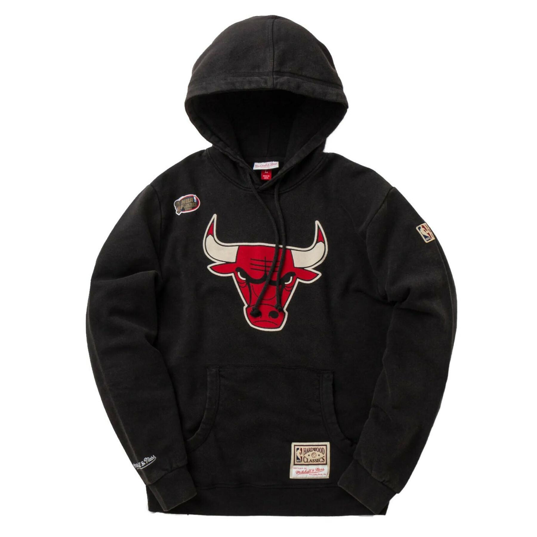 Sweatshirt med huva Chicago Bulls NBA Team Logo