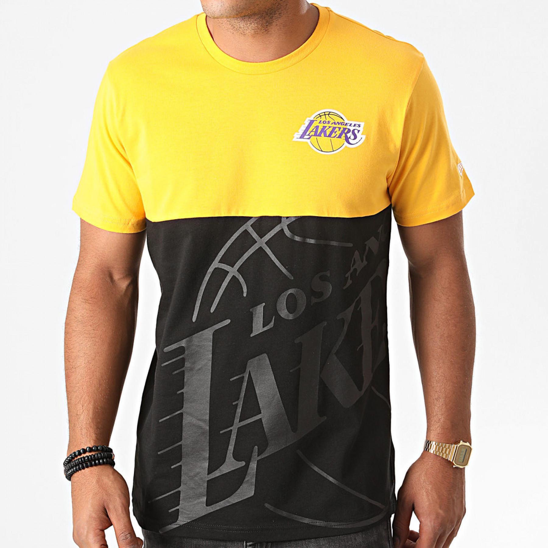Stor T-shirt New Era Los Angeles Lakers OTL
