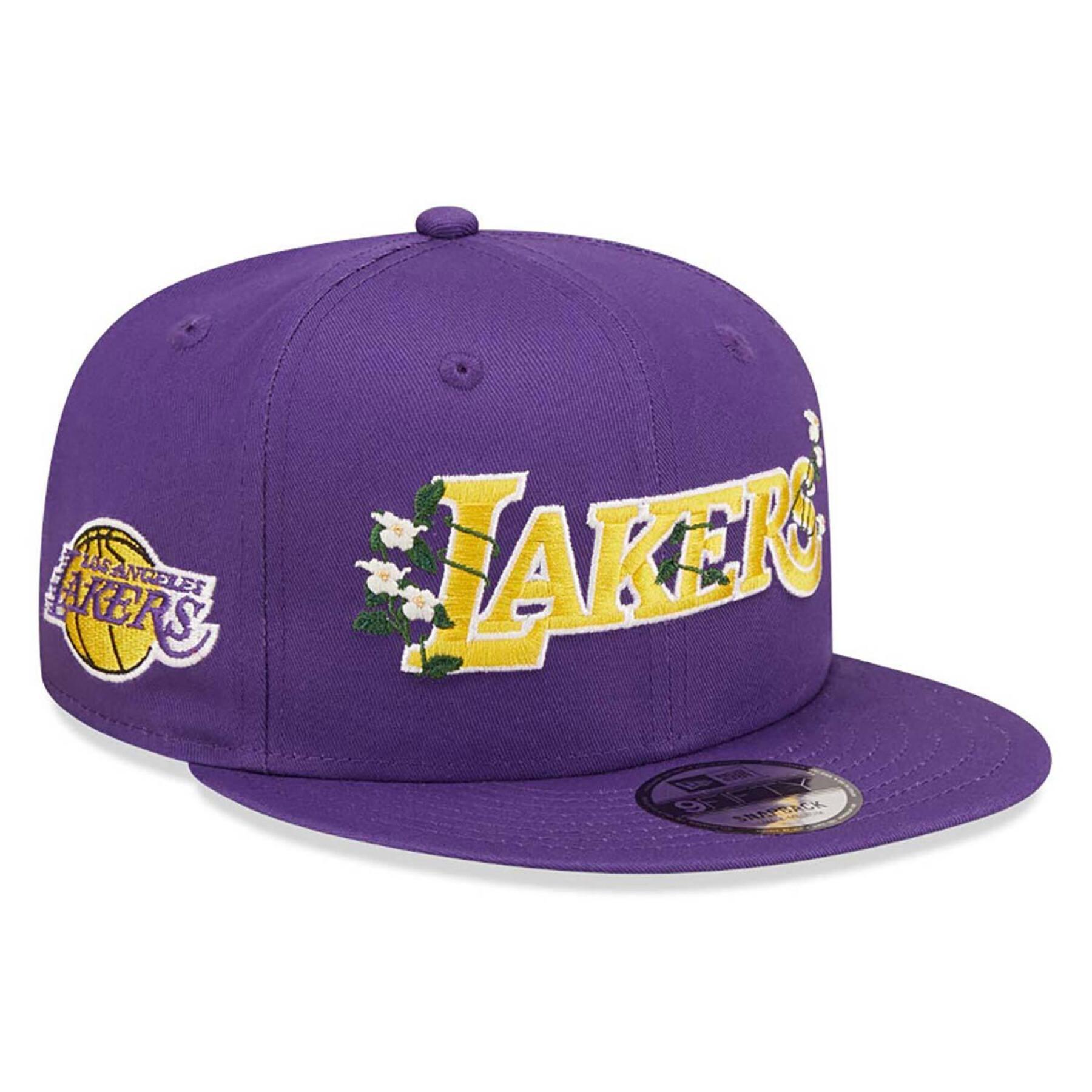 Kapsyl Los Angeles Lakers Flower Wordmark