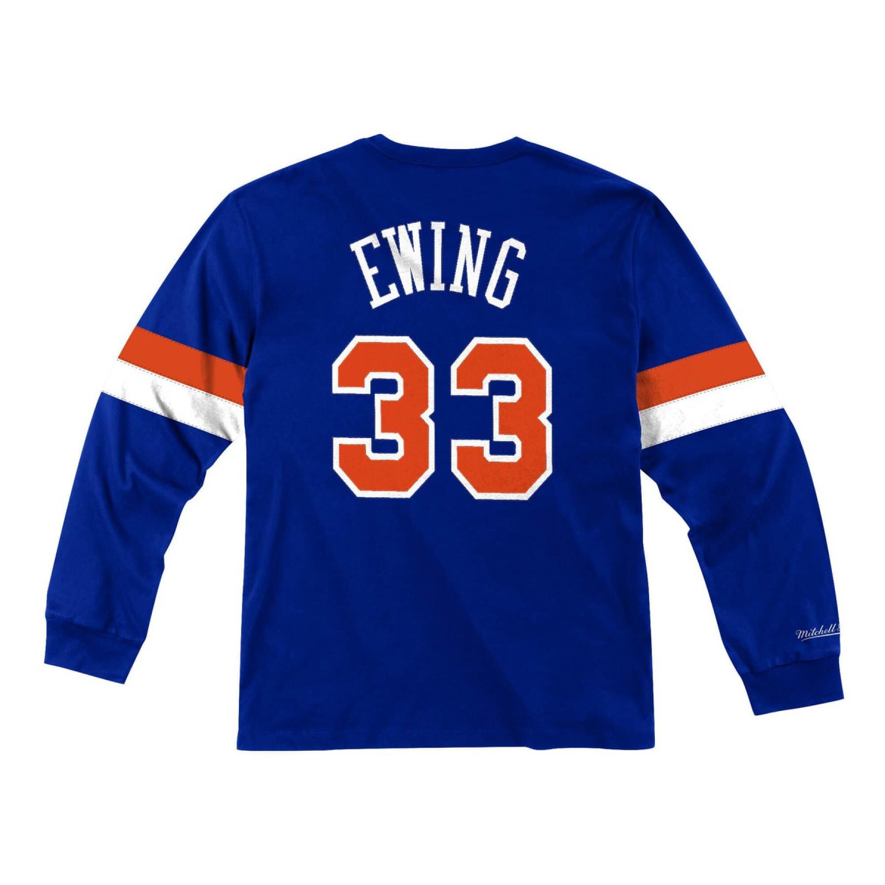 Långärmad trikå New York Knicks Patrick Ewing