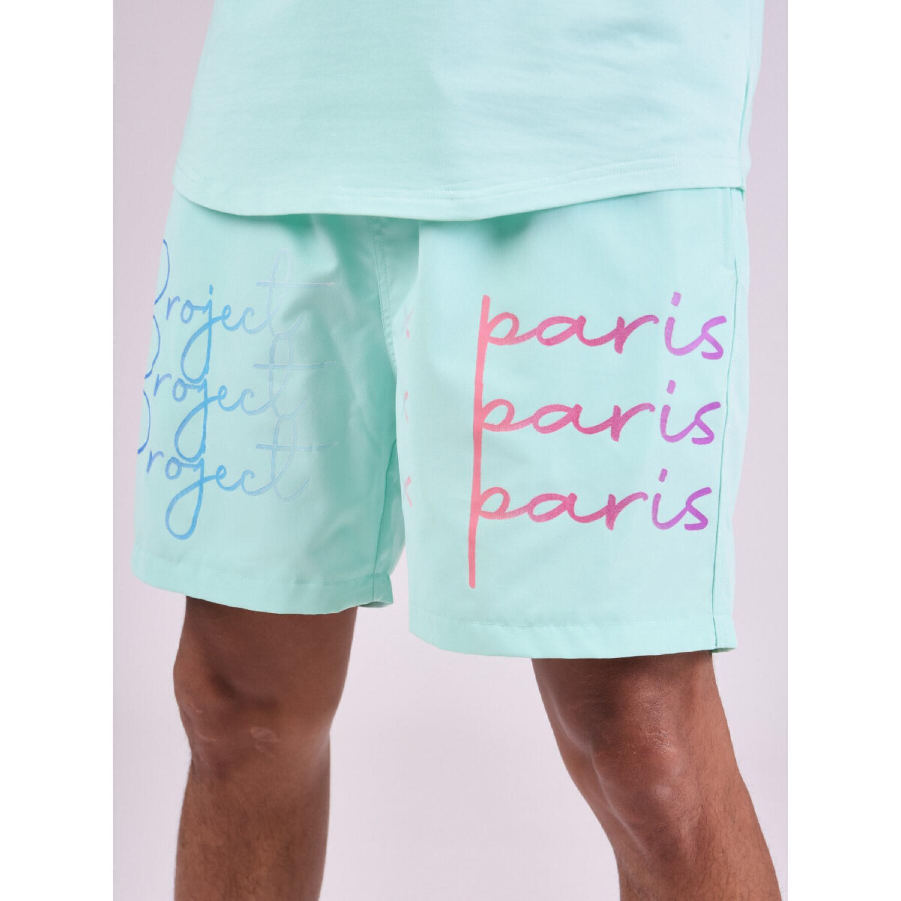 Shorts med stort logotryck Project X Paris