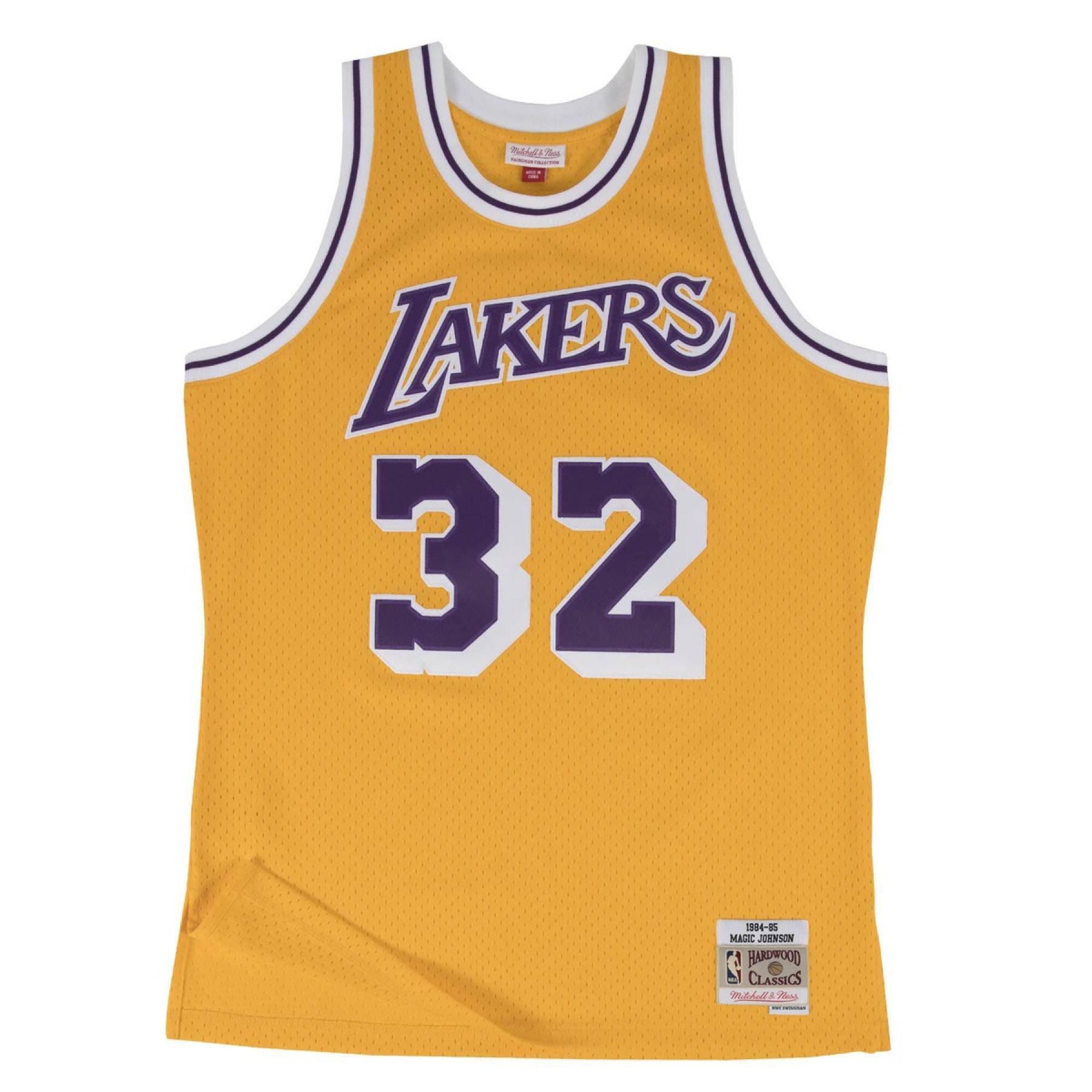 magic johnson tröja Los Angeles Lakers 1984-85