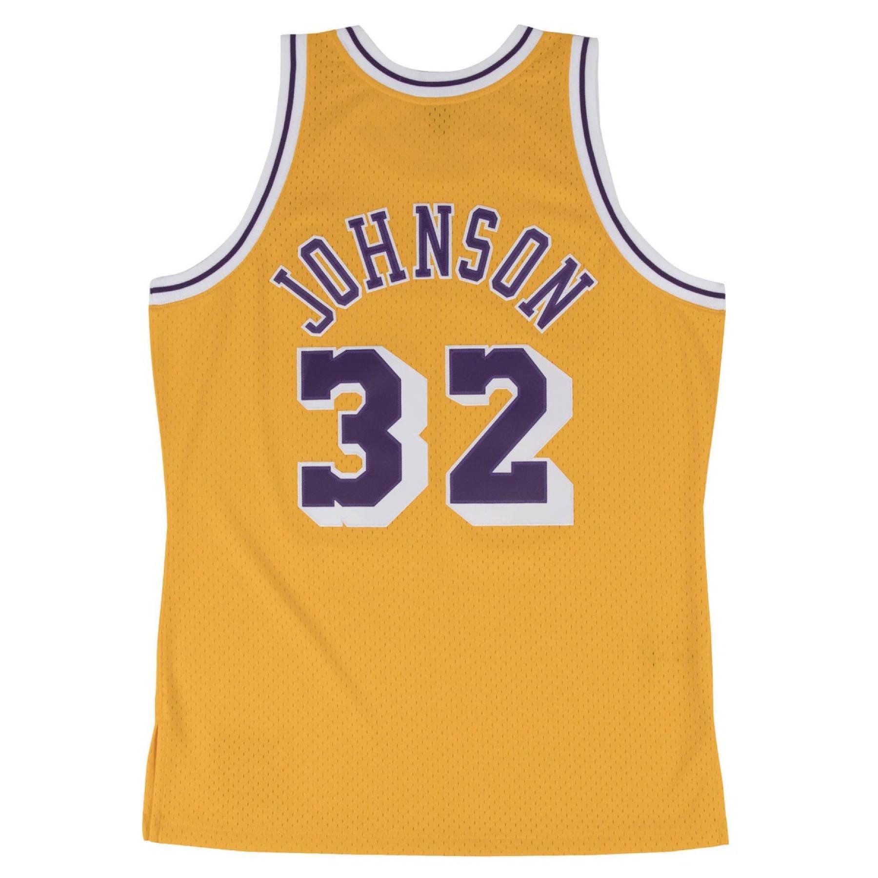 magic johnson tröja Los Angeles Lakers 1984-85