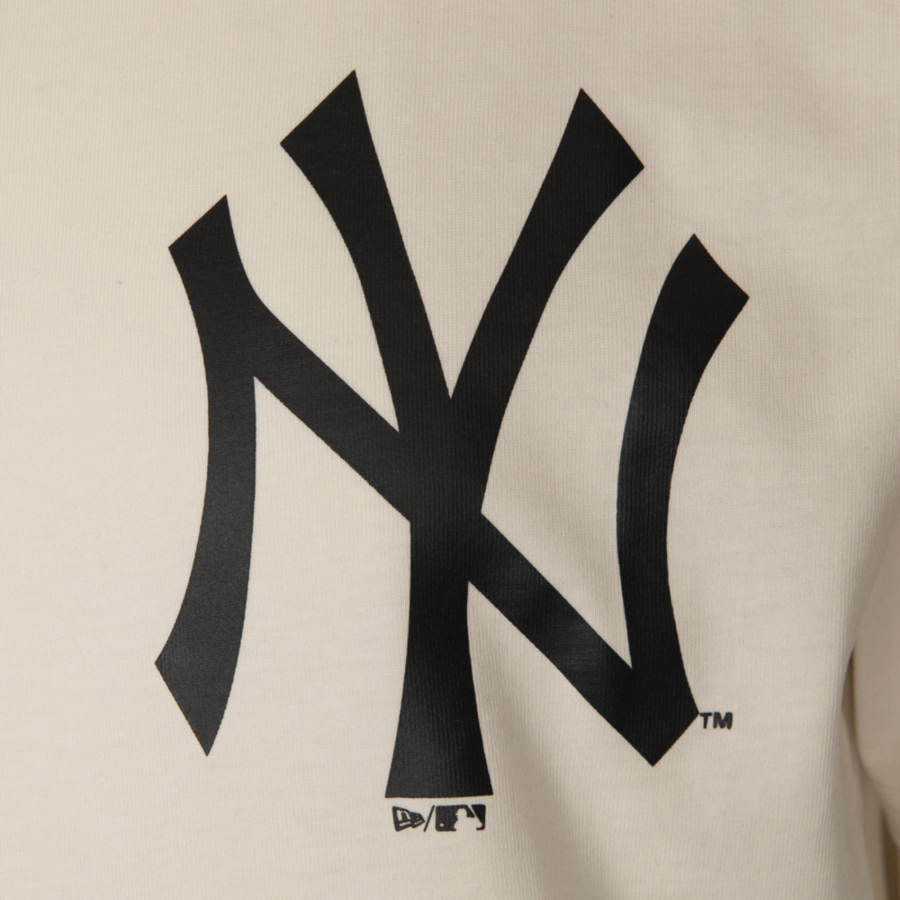 T-shirt med överdimensionerad storlek New Era Logo New York Yankees