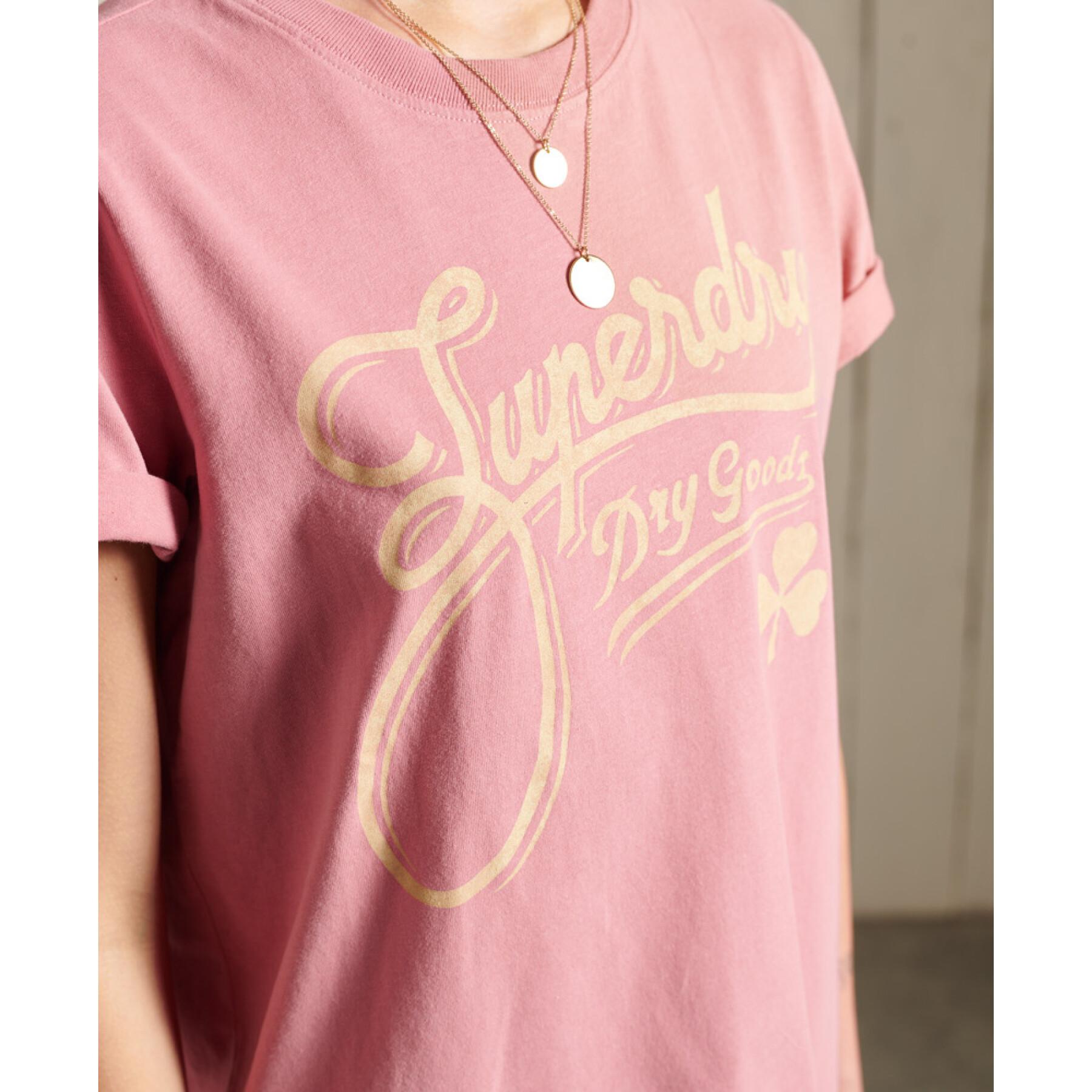 T-shirt för kvinnor Superdry Workwear