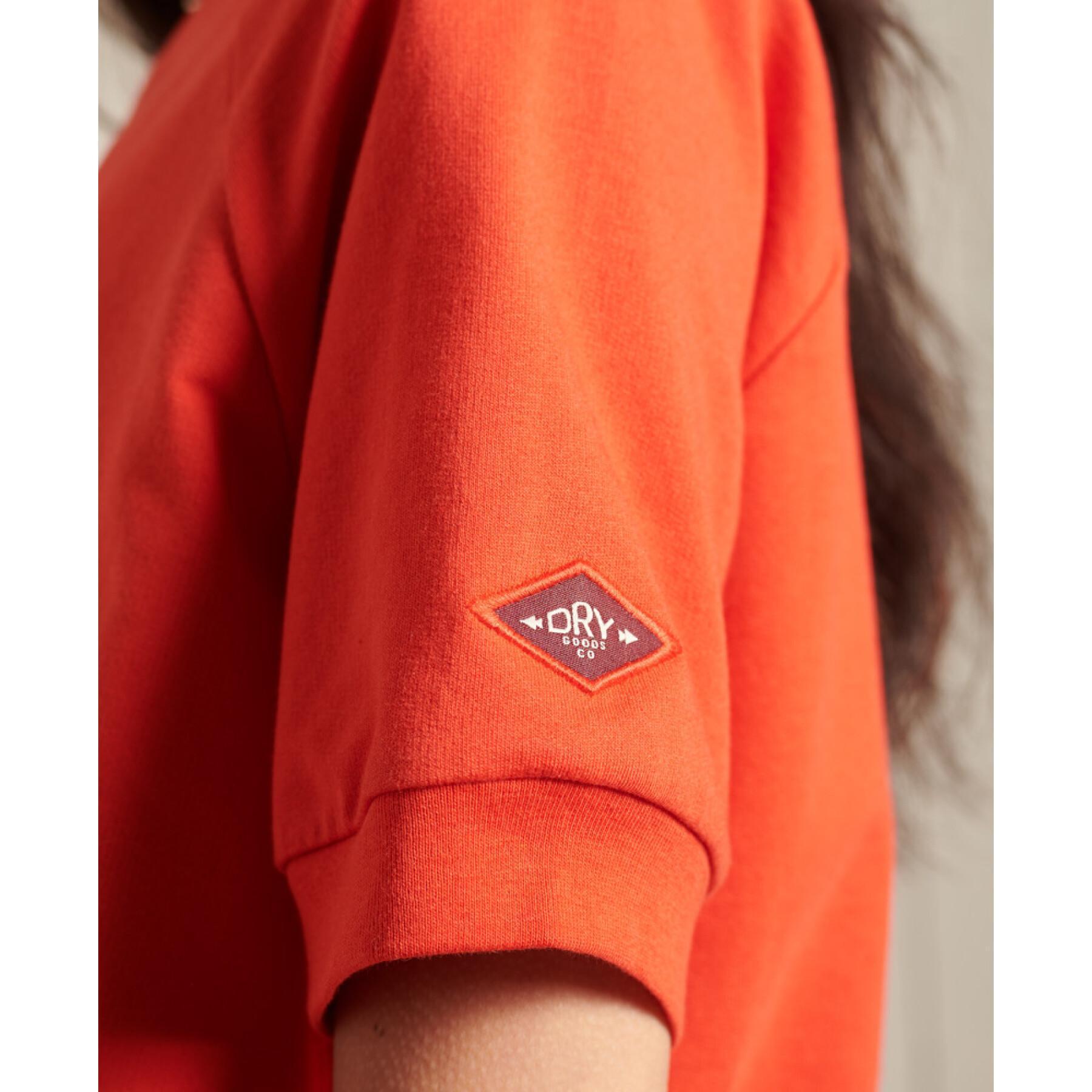 Sweatshirt med rund halsringning för kvinnor Superdry Workwear