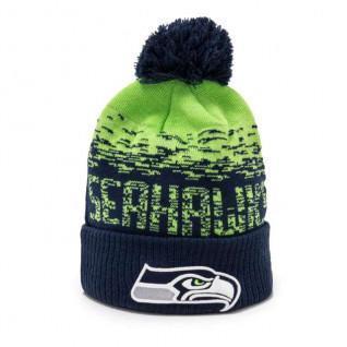 Motorhuv New Era NFL Sport Knit Cuff Seattle Seahawks