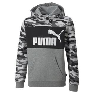 Sweatshirt med huva för barn Puma Essentiel Camo
