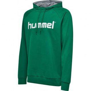 Sweatshirt med huva Hummel hmlgo cotton logo
