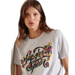 T-shirt för kvinnor Superdry Script Style