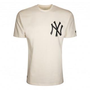 T-shirt med överdimensionerad storlek New Era Logo New York Yankees