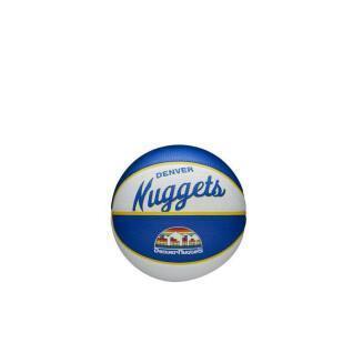 Mini nba retro boll Denver Nuggets