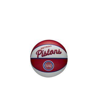 Mini nba retro boll Detroit Pistons
