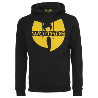 Sweatshirt med huva Wu-wear logo chest