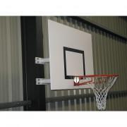 Halvmåneformad väggmonterad basketkorg med fast höjd Sporti France