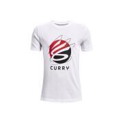 T-shirt för pojkar Under Armour UA Curry symbol