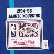 Autentisk tröja Charlotte Hornets Alonzo Mourning 1995