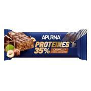 Förpackning med 20 bars Apurna HP Crunchy Chocolat-Noisette