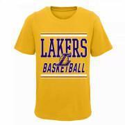 Förpackning med 1 t-shirt med huva och 1 t-shirt för barn Los Angeles Lakers