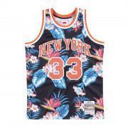 Jersey Mitchell & Ness Flol New York Knicks