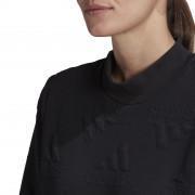 Sweatshirt för kvinnor adidas Aeroready Logo Jacquard