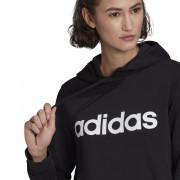 Sweatshirt med huva för kvinnor adidas Essentials Logo