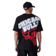 T-shirt med överdimensionerad storlek Chicago Bulls NBA BP Neon